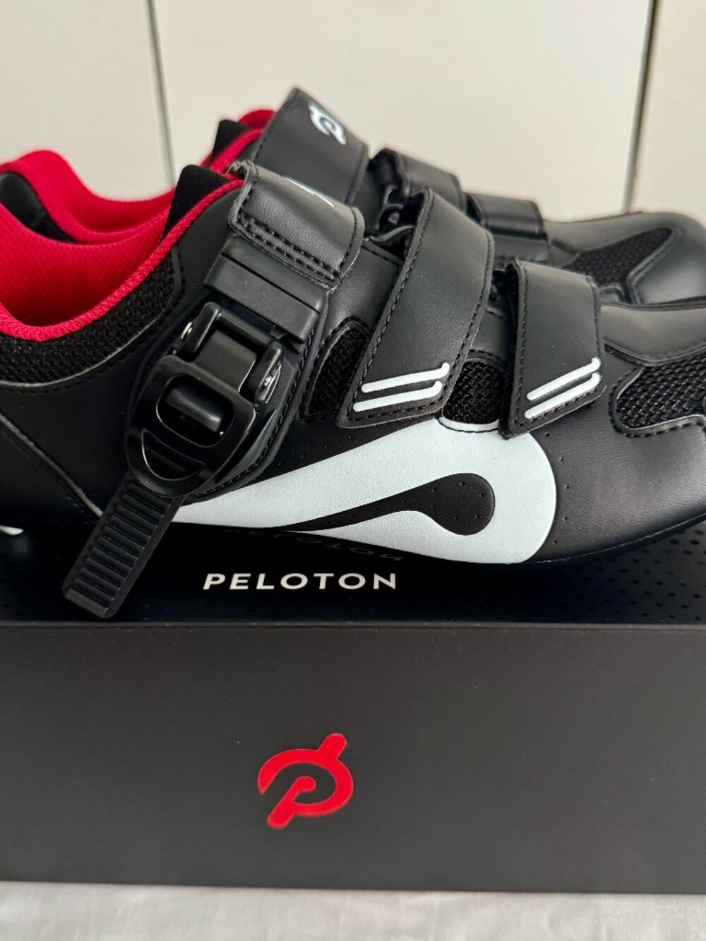 Peloton Cycling Shoes EU 38 Indoor Spin Bike Shoes Black
